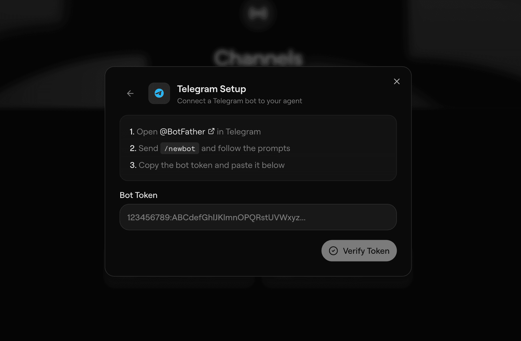 Telegram connector